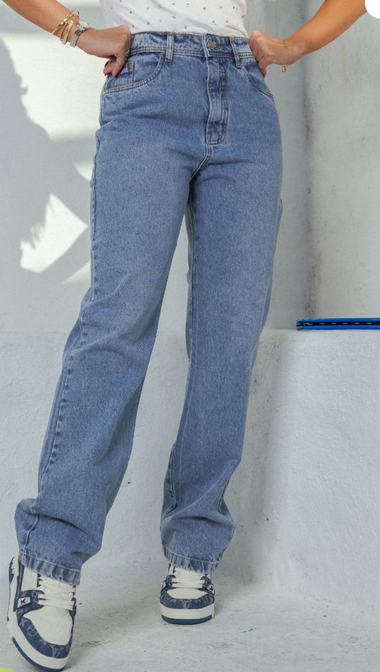CALÇA RETA MIXED