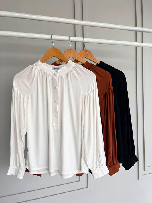 Blusa manga longa